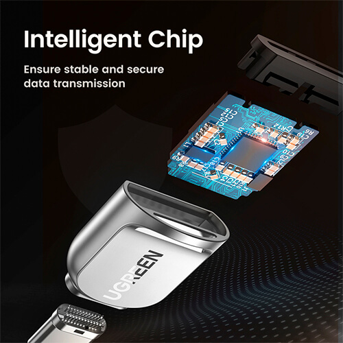 UGREEN USB C High Speed TF SDHC SDXC Micro SD Card Reader USB C 3.0 Type-C OTG Memory Card Reader Adapter (2)